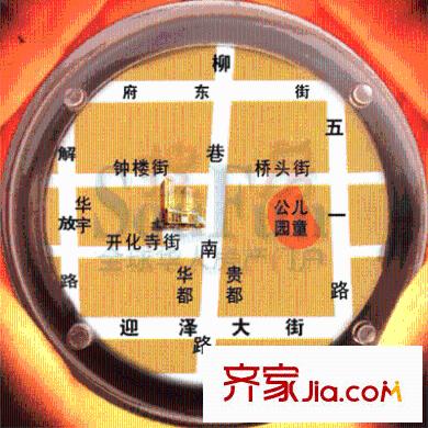 柳南商貿(mào)中心交通圖