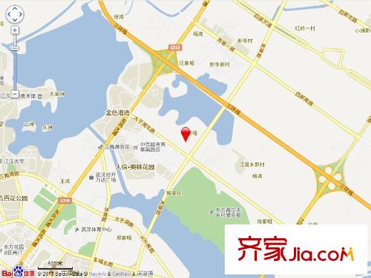 觀瀾外校城電子地圖