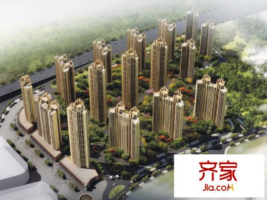 廣電蘭亭都薈外景圖鳥瞰（20111118）