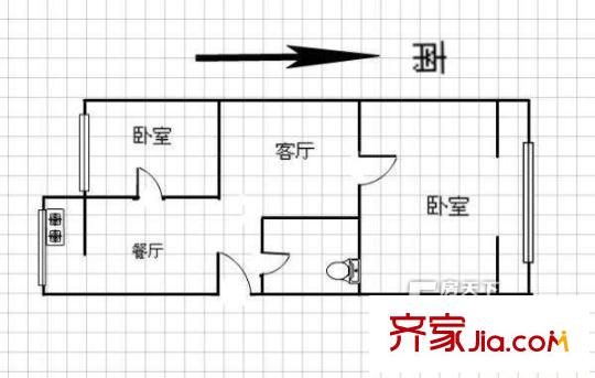 旱西關(guān)街房地局公產(chǎn)房2
