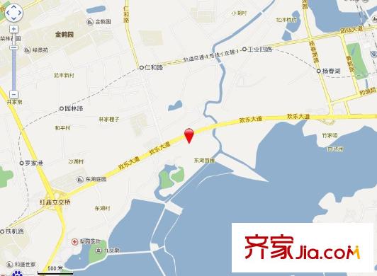 東湖景園（還建房）交通圖東湖景園 