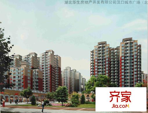 漢口城市廣場(chǎng)外景圖武漢  
