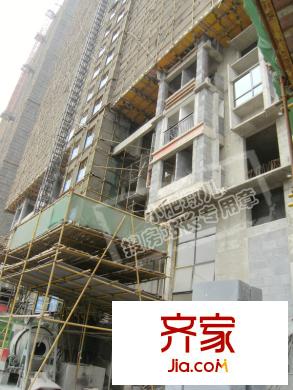 漢口城市廣場(chǎng)實(shí)景圖5號(hào)樓施工（20130330）