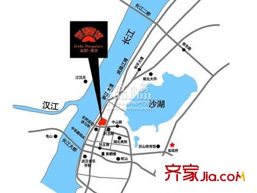金都漢宮交通圖