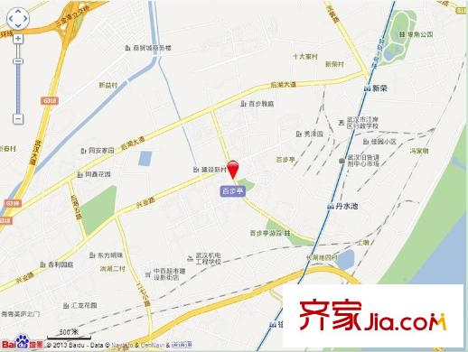 百步亭花園溫馨苑交通圖