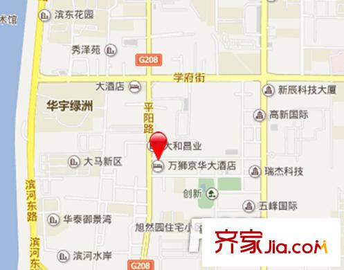大和昌業(yè)交通圖太原  