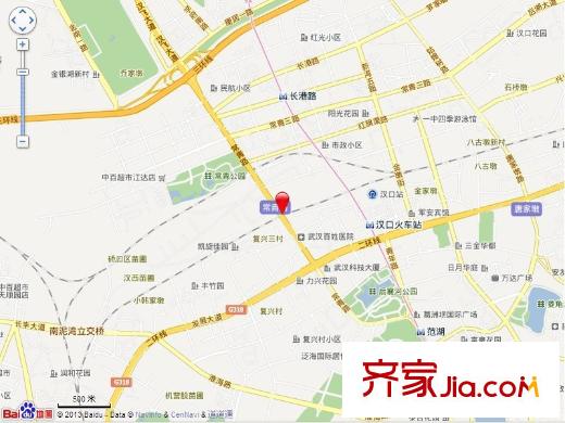 福星惠譽福星城交通圖