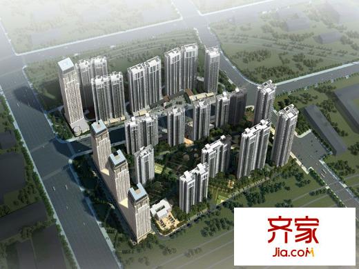 福星惠譽(yù)福星城外景圖整體鳥瞰圖(20110808)