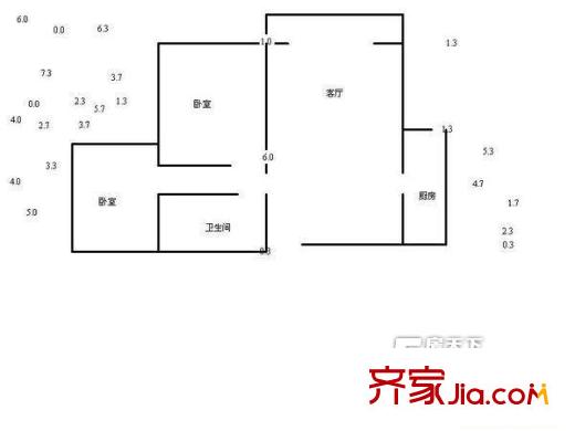 太原 東方名筑 戶型圖