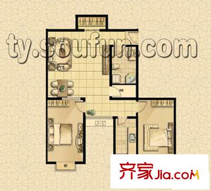 太原 東昌盛新區(qū) 戶型圖