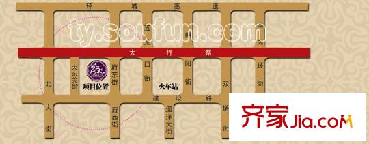 東昌盛新區(qū)交通圖