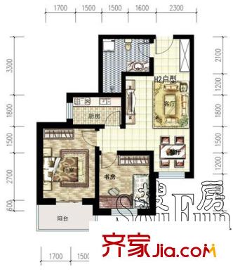 太原 東福嘉苑 戶型圖