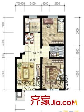 太原 東福嘉苑 戶型圖