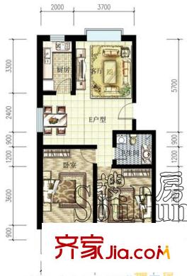 太原 東福嘉苑 戶型圖