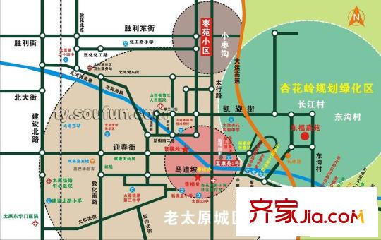 東福嘉苑交通圖機能圖正式