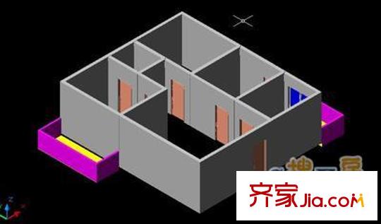 安康小區(qū) 4室 戶型圖