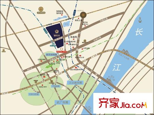 星悅城交通圖區(qū)位圖