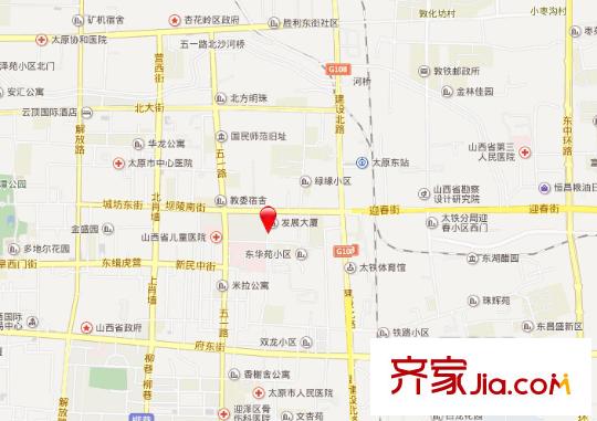 迎暉園交通圖太原  