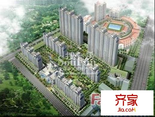 御龍城合生創(chuàng)展外景圖太原  