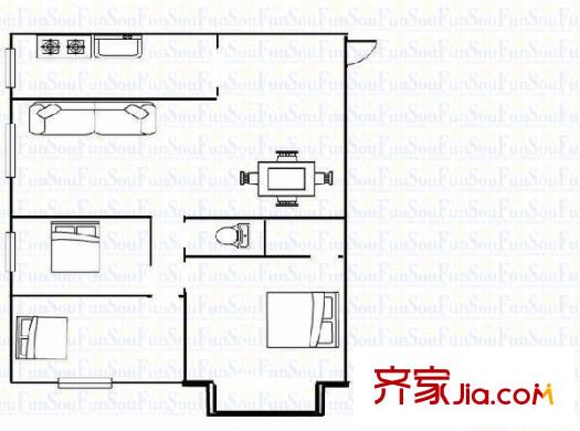 太原 御龍城合生創(chuàng)展 戶型圖