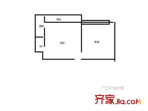 太原 興華街百貨公司宿舍 戶型圖