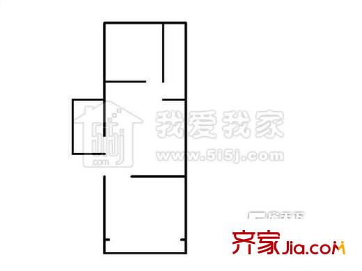 太原 興華街百貨公司宿舍 戶型圖