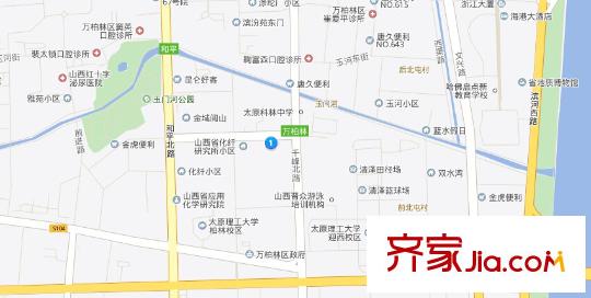 瓦窯小區(qū)交通圖太原  