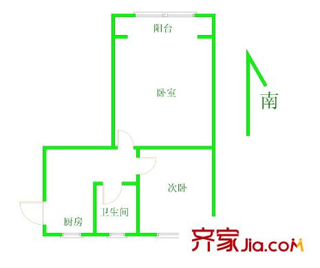太原 物資回收總公司宿舍 戶型圖