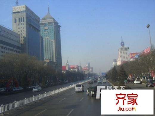 桃園路旱西關(guān)口桃園小區(qū)外景圖太原  