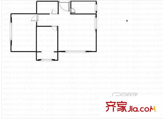 太原 桃園路旱西關(guān)口桃園小區(qū) 戶型圖