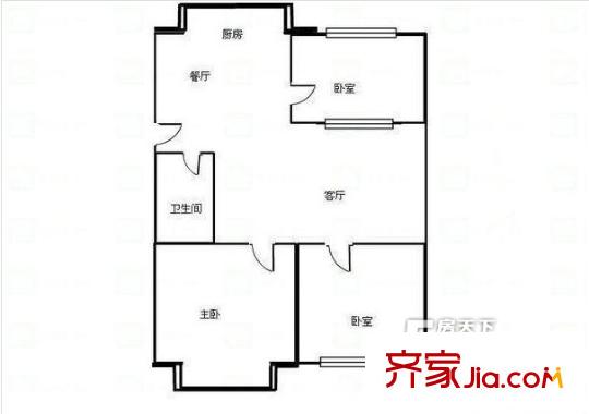 太原 太原市實(shí)驗(yàn)中學(xué)宿舍 戶型圖