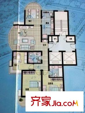 太原 太原市國(guó)稅局宿舍 戶(hù)型圖