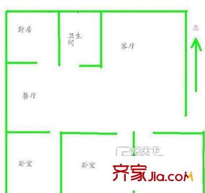 太原 省統(tǒng)計局宿舍 戶型圖
