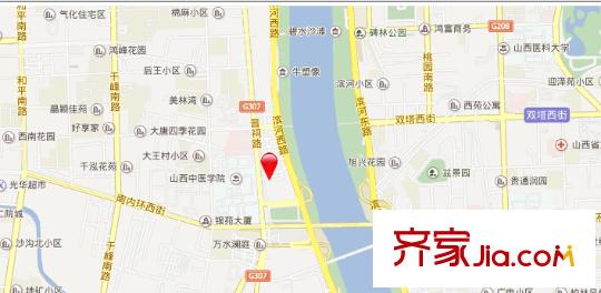 省高級人民法院宿舍交通圖太原  