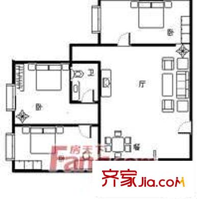 太原 融馨苑 戶型圖
