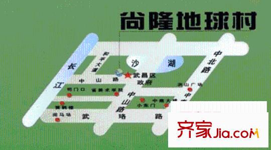 尚隆地球村交通圖