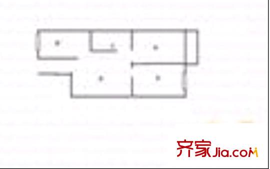 全順馨城 3室 戶型圖