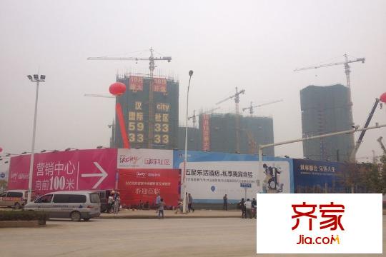 紐賓凱漢city國際社區(qū)項(xiàng)目工地現(xiàn)場（20141031）