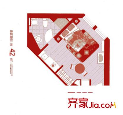 寶利金國際廣場 戶型圖