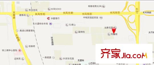龍鼎花園二期交通圖太原  