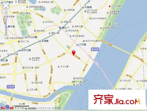 寶利金國際廣場交通圖