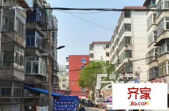 解放路機(jī)械進(jìn)出口公司宿舍外景圖太原  
