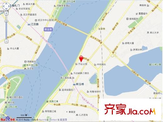 錦江國際城交通圖