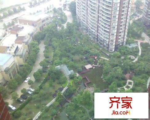 錦江國際城外景圖 