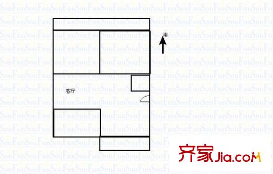 慧澤苑 3室 戶型圖