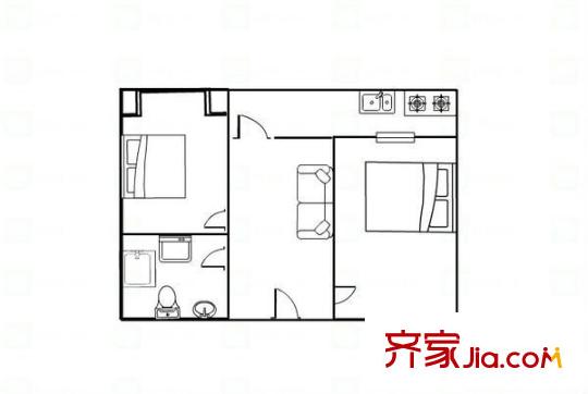 環(huán)衛(wèi)小區(qū) 0室 戶型圖
