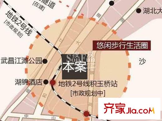 金地國(guó)際花園交通圖