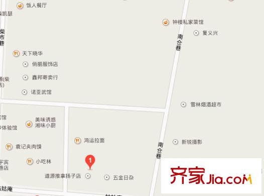 東米市小區(qū)交通圖太原  