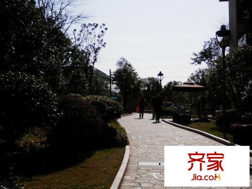 金地格林春岸世家別墅走廊綠化（20121226）