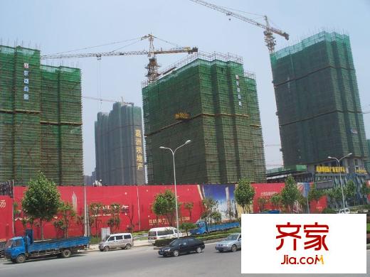 葛洲壩國際廣場遠看項目（20130112）